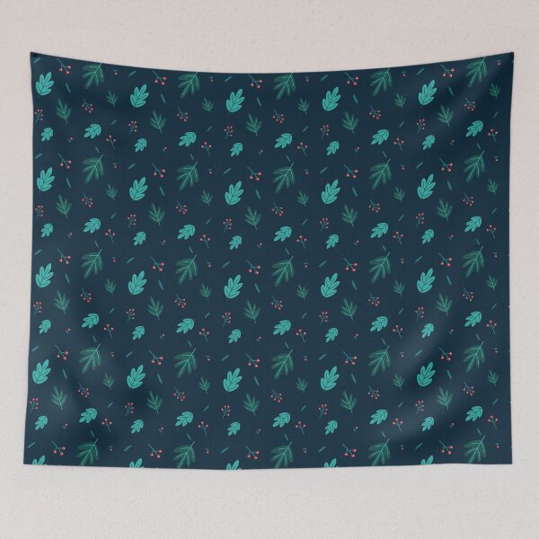 Item preview, Blue Leaves Background designed and sold by Rixonius.