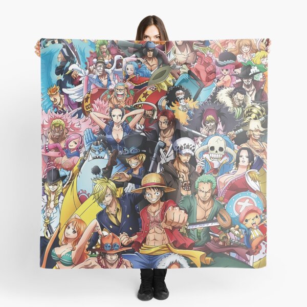 One Piece Characters Scarves Redbubble