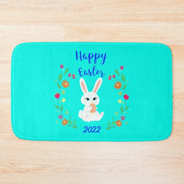 Item preview, Happy Easter 2022 Blue Text designed and sold by MottoDigging.