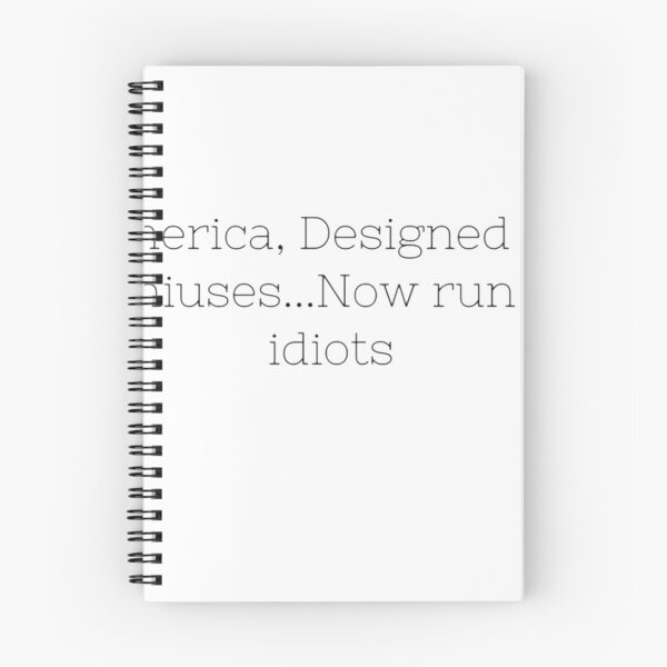 Item preview, America, Designed by geniuses...Now run by idiots designed and sold by Puddln.