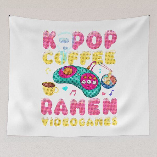 Item preview, Korean Pop | Ramen | Gamer Life | Coffee Time designed and sold by Tasha McGlashan.