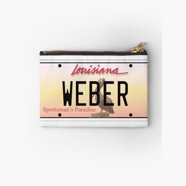 Item preview, Louisiana custom Weber Grill custom vanity license plate  designed and sold by Zavod44.