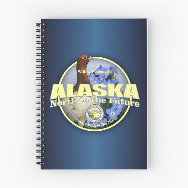 Item preview, Alaska (state bird & flower) designed and sold by curranmorgan.