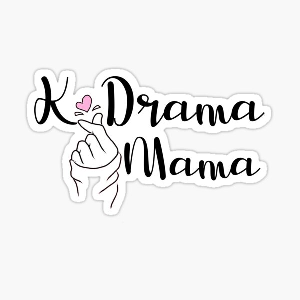 Vista previa del artículo con la obra «Mamá de K-drama», diseñado y vendido por AimarsKloset.