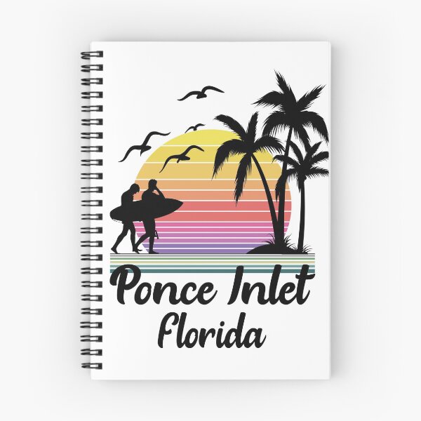 Item preview, Ponce Inlet Florida Retro Sunset designed and sold by Home-Spirit.
