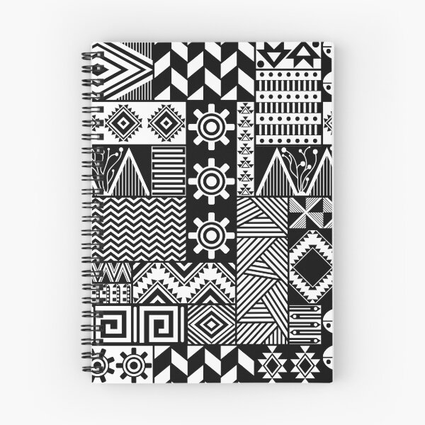 Item preview, Black and white ethnic print designed and sold by dasha-d.