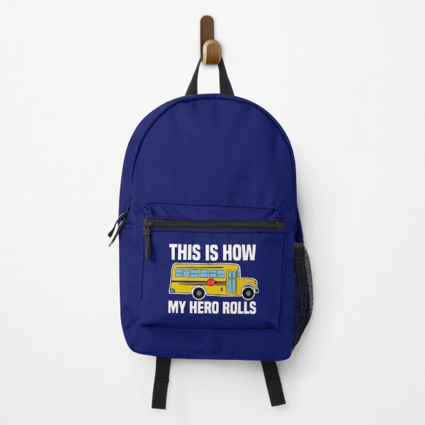 Item preview, This Is How My Hero Rolls - School Bus Driver designed and sold by Dan66.