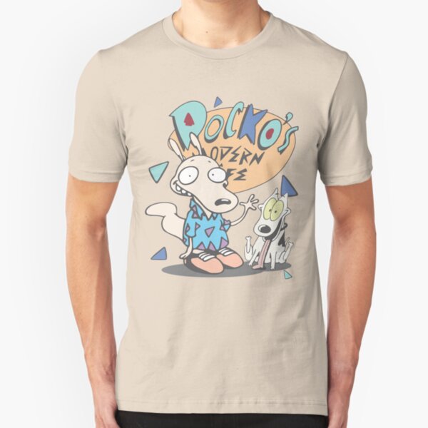 Rocko's Modern Life Slim Fit T-Shirt