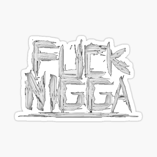 Sticker Nigga Redbubble