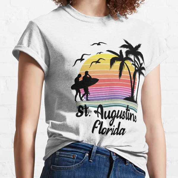 Item preview, St. Augustine Florida Retro Sunset designed and sold by Home-Spirit.