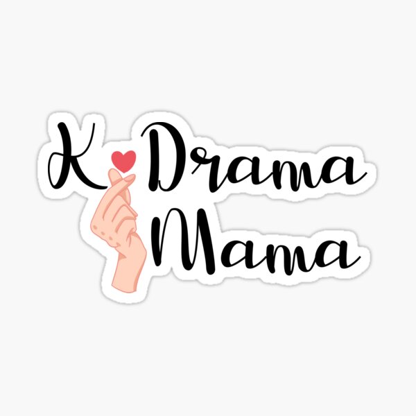 Vista previa del artículo con la obra «Mamá de K-drama», diseñado y vendido por AimarsKloset.