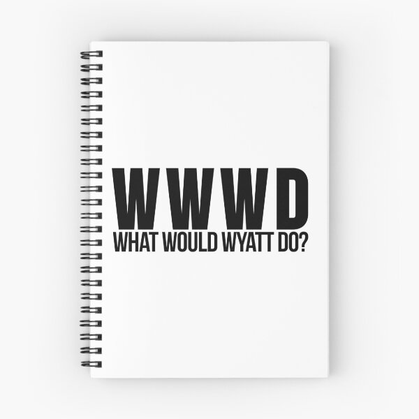 Item preview, What Would Wyatt Do? Inspired by Wynonna Earp designed and sold by tziggles.