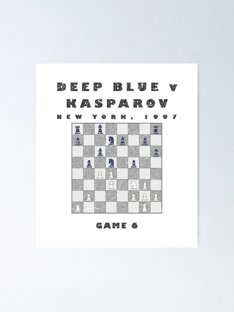 Kasparov vs. Deep blue - Chess - Magnet