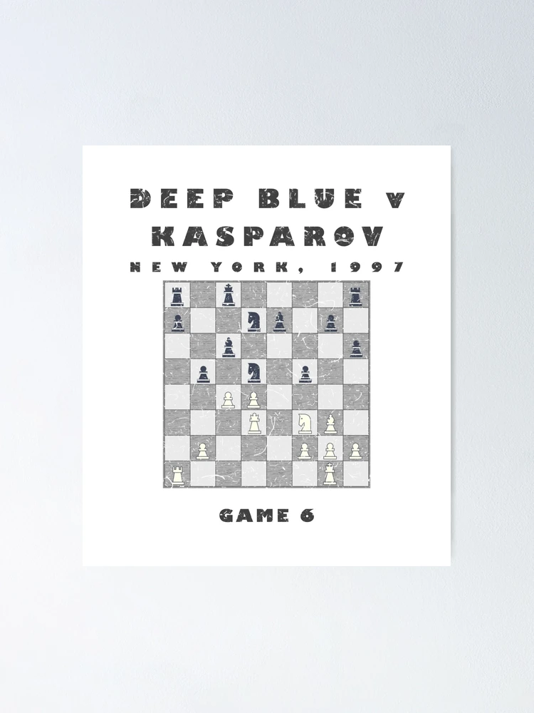 KASPAROV VS DEEP BLUE Poster for Sale by TheRetroCompany