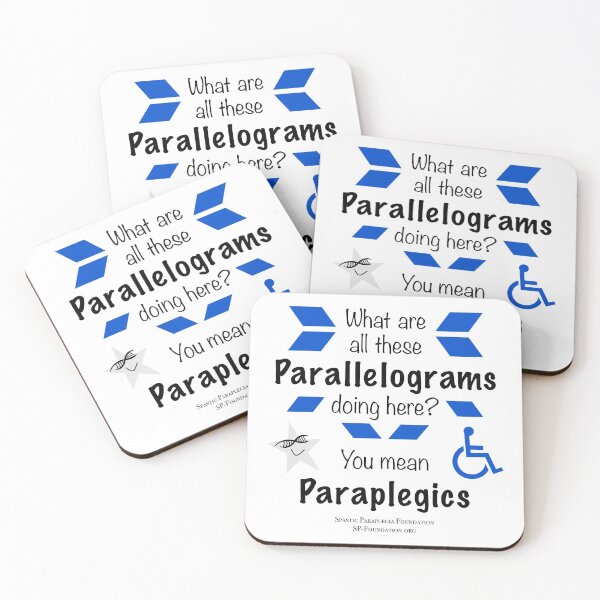Item preview, Parallelograms and Paraplegics 1 designed and sold by Spastic Paraplegia.