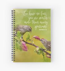 Matthew 10:31 Spiral Notebook