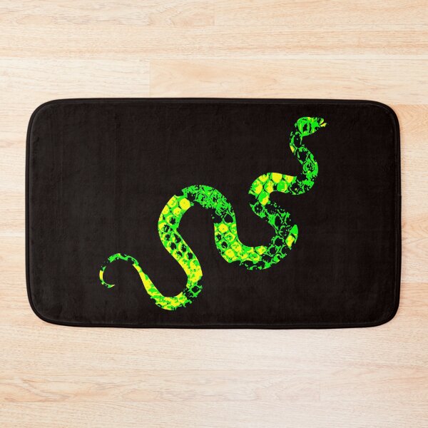 Item preview, Python Skin Yellow and Green Design designed and sold by DesignFantazia.