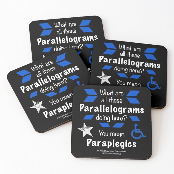 Item preview, Parallelograms and Paraplegics 2 designed and sold by Spastic Paraplegia.
