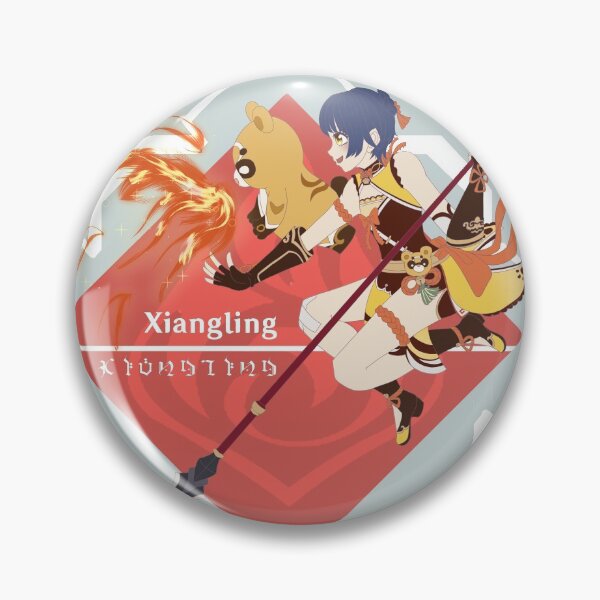 Item preview, Genshin Impact Xiangling designed and sold by TabithaAbadeer.