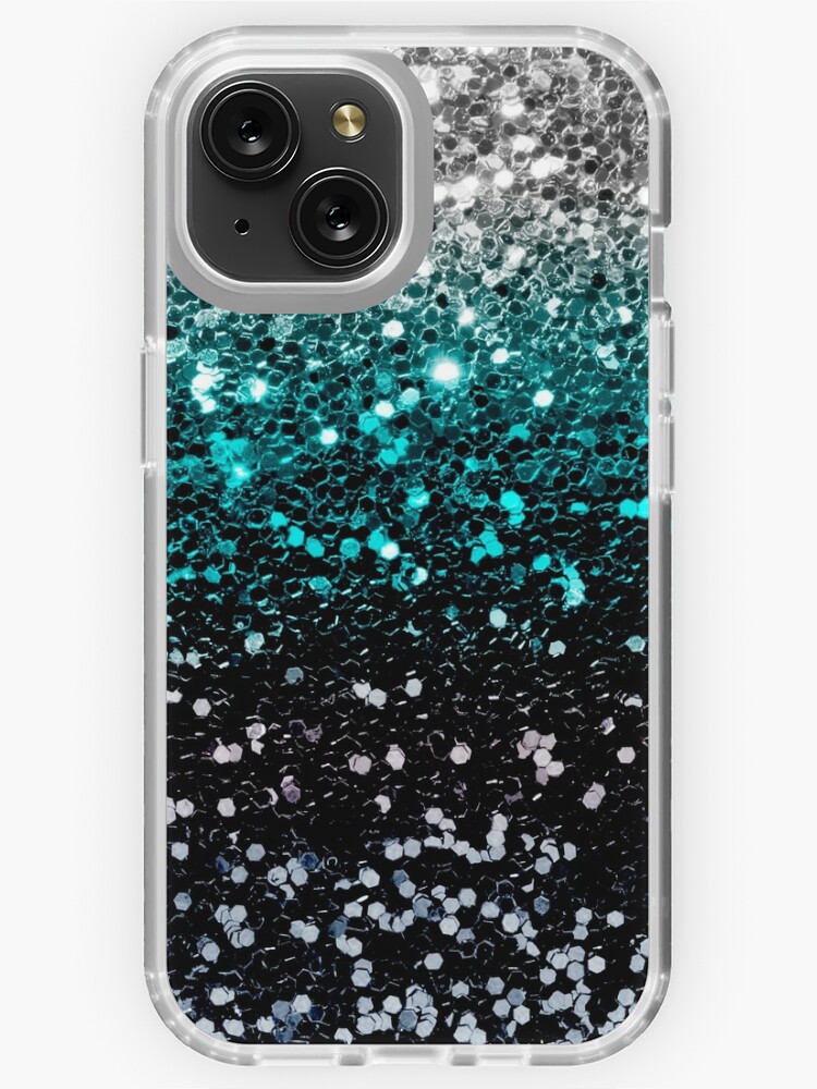 Midnight Black Glitter Bling Sequin Cover