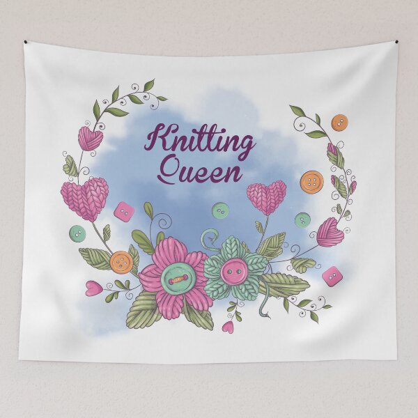 Item preview, Knitting Queen designed and sold by VerboShop.