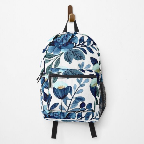 Item preview, Blue Floral Seamless Pattern designed and sold by CrawfordAbbott.