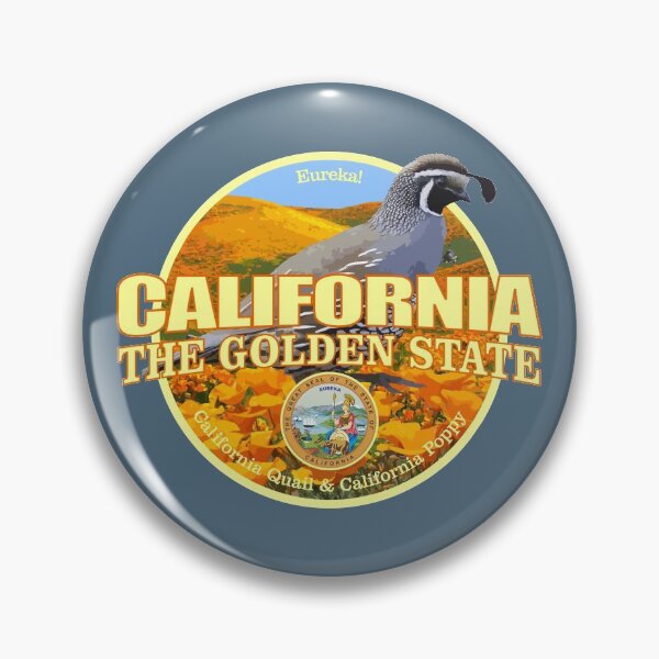 Item preview, California (state bird & flower) designed and sold by curranmorgan.