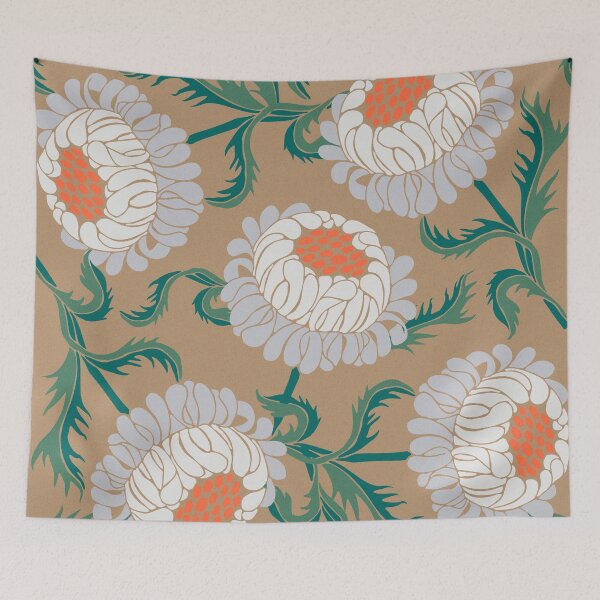 Item preview, Rosy Patch Grey designed and sold by Sandee ..