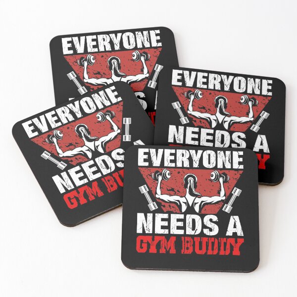 Item preview, Everyone needs a gym buddy workout gym fitness designed and sold by HumbleShirt.