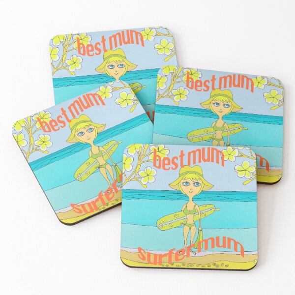 Item preview, Mum are the best, surfer gifts, best ever mother, gifts from daughter, gifts from son designed and sold by Robert Wale.
