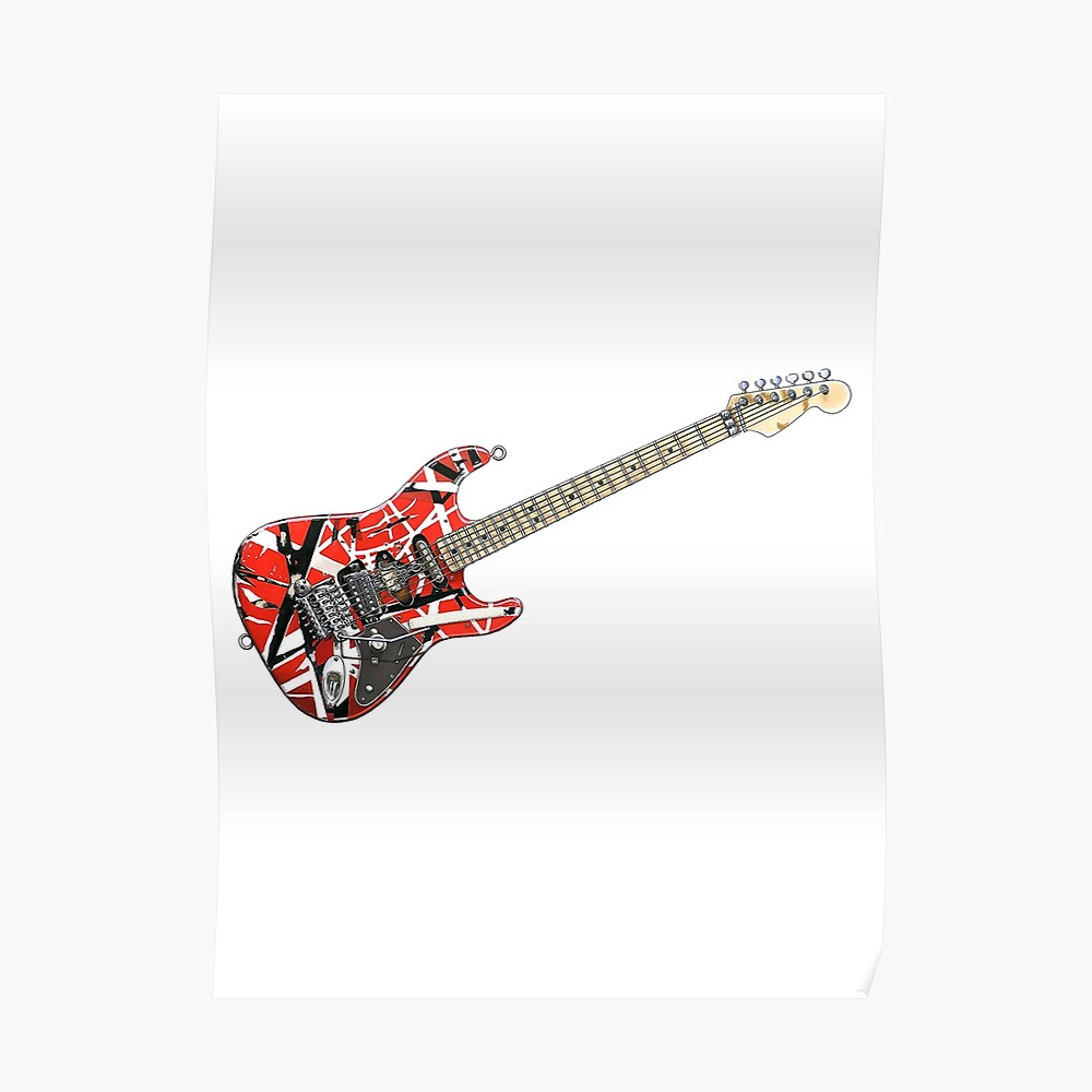 van halen inflatable guitar