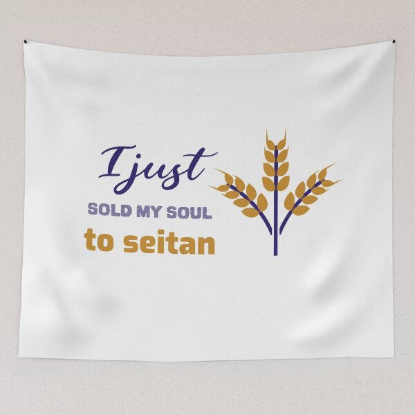 Item preview, I Just Sold My Soul to Seitan designed and sold by Sweevy Swag.