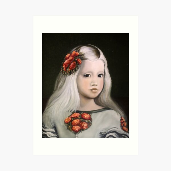 Homage to Velasquez, The Little Princess Art Print