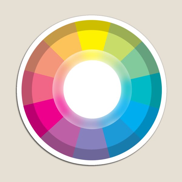 CMYK Wheel Magnet