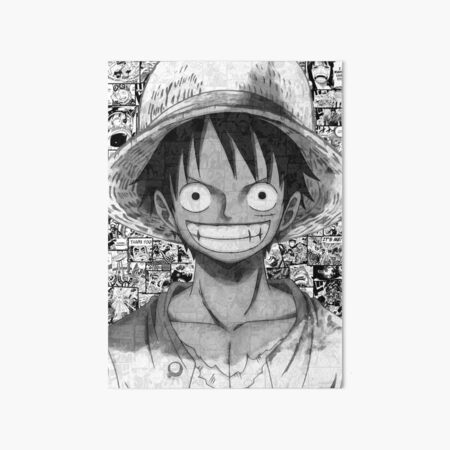 Straw Hats One Piece Art Board Print By Puddln Redbubble