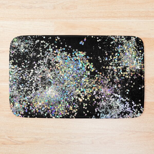 Item preview, Black and Multicolor Sequins Faux  designed and sold by WOW TeesAndThings.