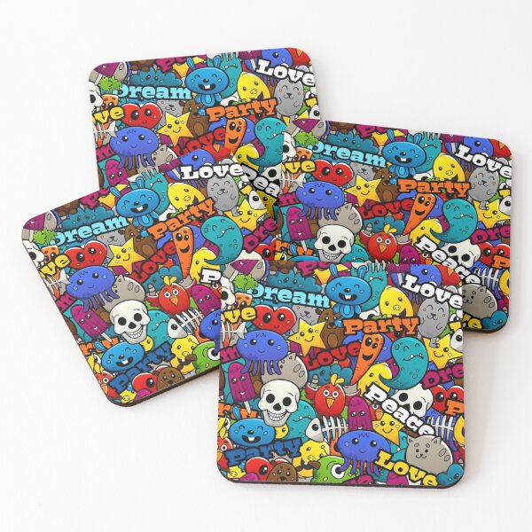 Artikelvorschau, Laden Sie Graffiti Characters Seamless Pattern herunter entworfen und verkauft von CrawfordAbbott.