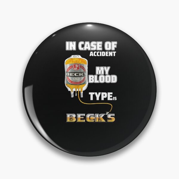 Item preview, In Case Of Accident My Blood Type Is Beck's Premier Light  Shirt designed and sold by DaytonHopton20.