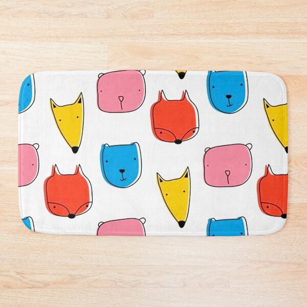 Item preview, Cute Colorful Animals Doodle Pattern designed and sold by CrawfordAbbott.