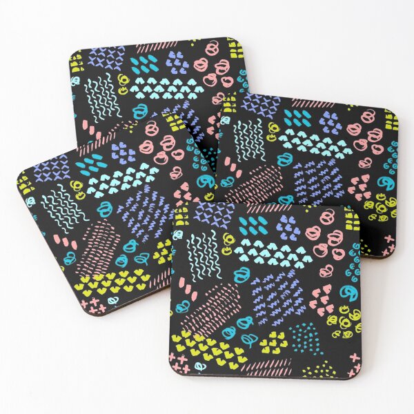 Item preview, Colorful Hand Painted Pattern designed and sold by CrawfordAbbott.