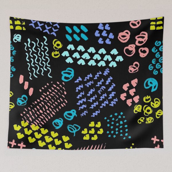 Item preview, Colorful Hand Painted Pattern designed and sold by CrawfordAbbott.
