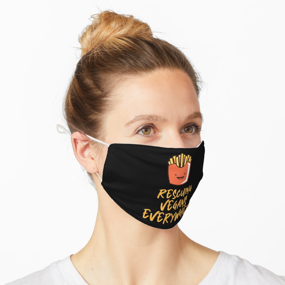 Rescuing Vegans Everywhere with Fries Mask