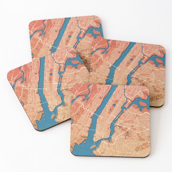 Item preview, New York Map Sun Art designed and sold by Wizardofpizza.