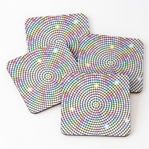 Item preview, Iridescent Polka Dot Unicorn Pattern designed and sold by WOW TeesAndThings.