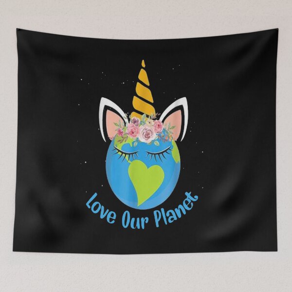 Item preview, Boys Girl Earth Day 2021 Tshirt Toddler Kids Unicorn  designed and sold by YahairaHerna.