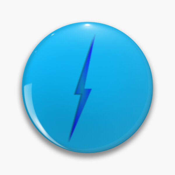 Item preview, Blue Lightning Bolt designed and sold by Lottie7777777.