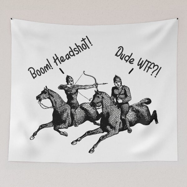 Item preview, Medieval Archers Boom Headshot! designed and sold by Legit Hooligan.