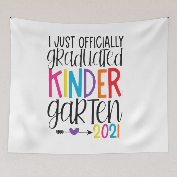 Item preview, Kids Officially Graduated Kindergarten Graduation Class of 2021  designed and sold by YahairaHerna.