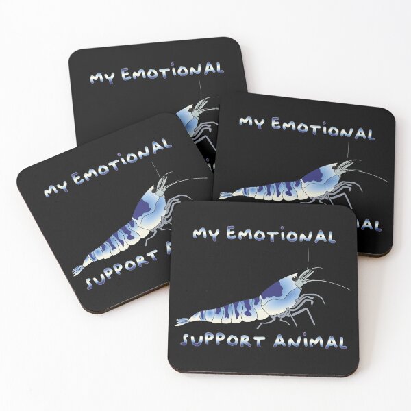 Item preview, My Emotional Support Shrimp Dragonblood designed and sold by ShrimpEnvy.