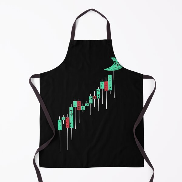 Item preview, Crypto Trading Hodl Vintage Stock Chart To The Moon designed and sold by YahairaHerna.